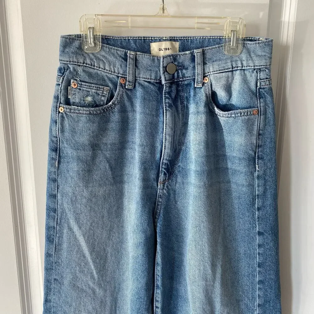 DL1961 Hepburn Wide Leg High Rise Vintage 32